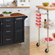 Rolling Kitchen Carts | Home Depot